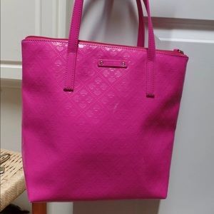 Kate Spade New York Pink Tote/ Hand Bag